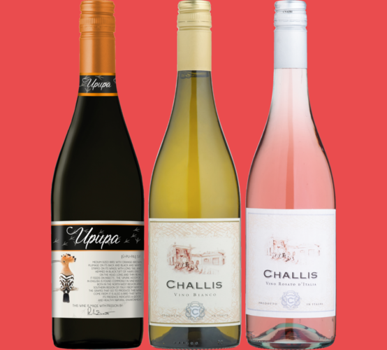 Italien. 75 cl. Literpris 66,67. Frit valg.