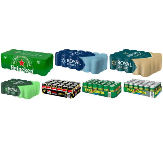 Sælges i hele forpakninger. Flere varianter. 18-24 x 33 cl. Literpris maks. 12,63 + pant. Frit valg.