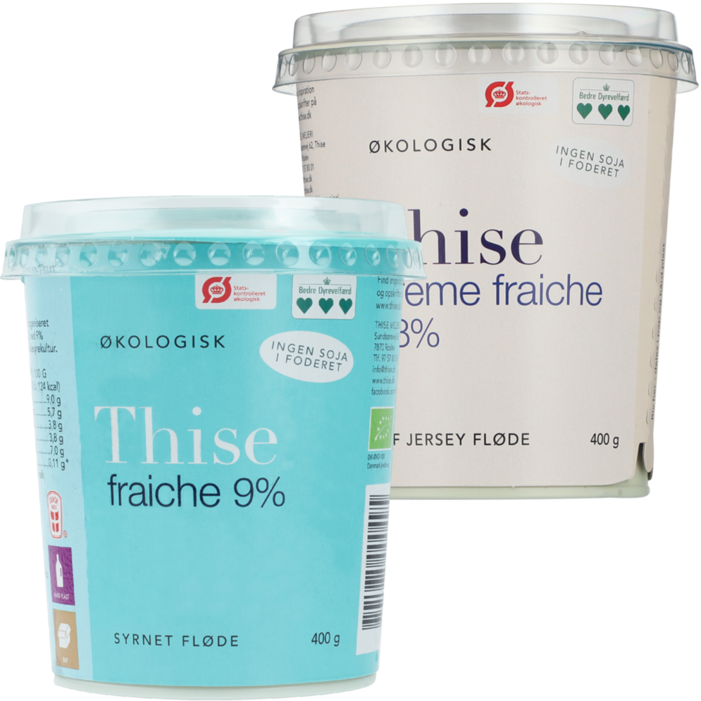 Thise økologisk creme fraiche eller fraiche