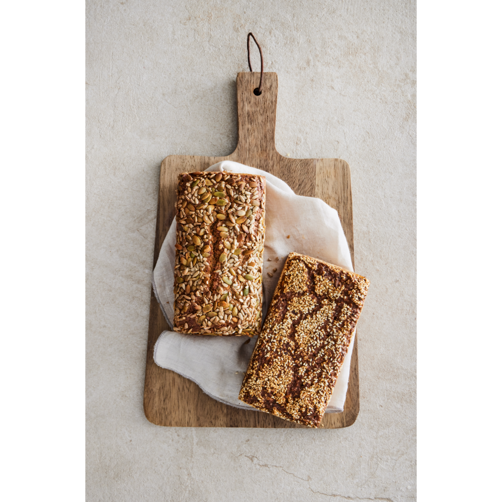 Softkerne- eller græskarkernerugbrød