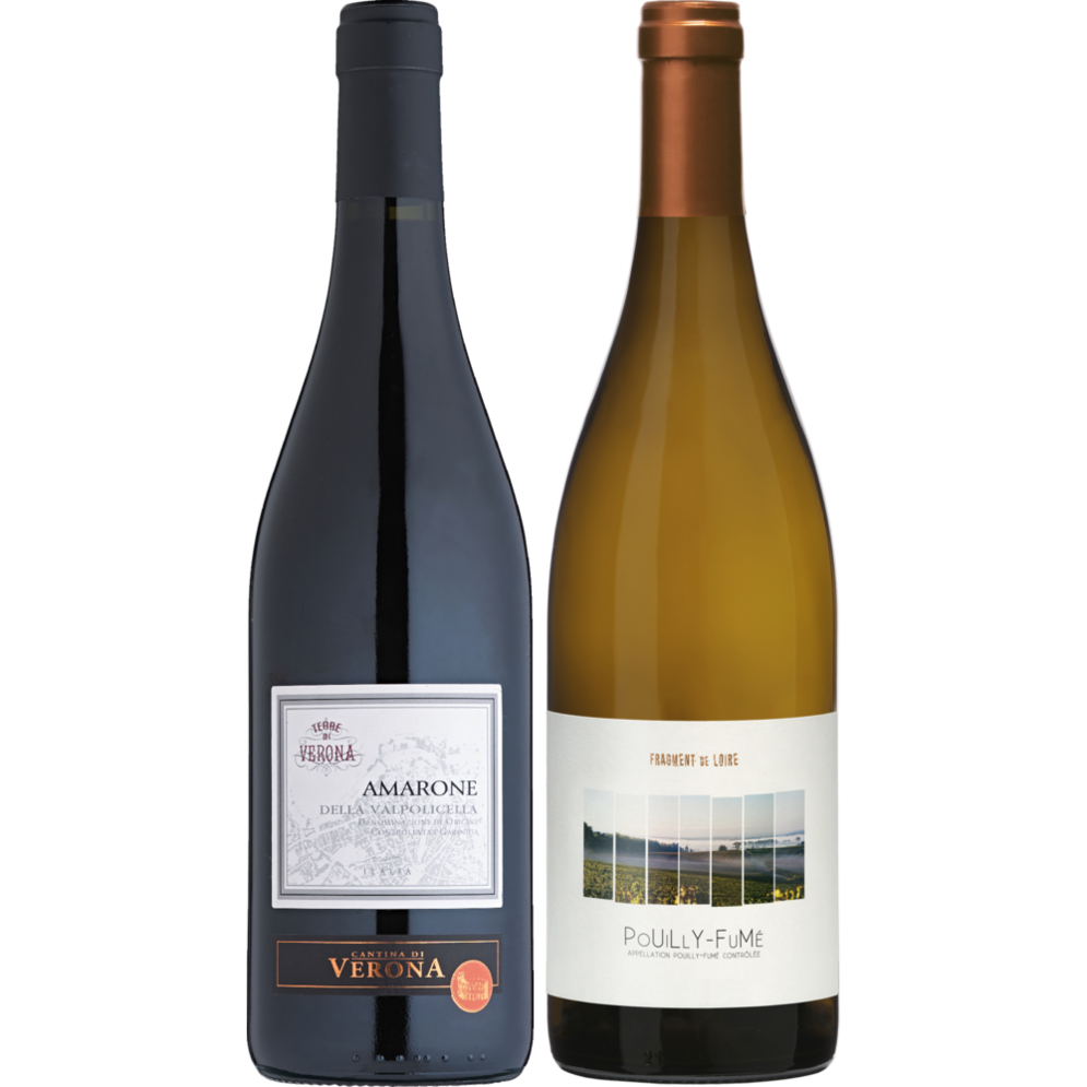 Amarone Terre di Verona eller Fragments de Loire Pouilly Fumé