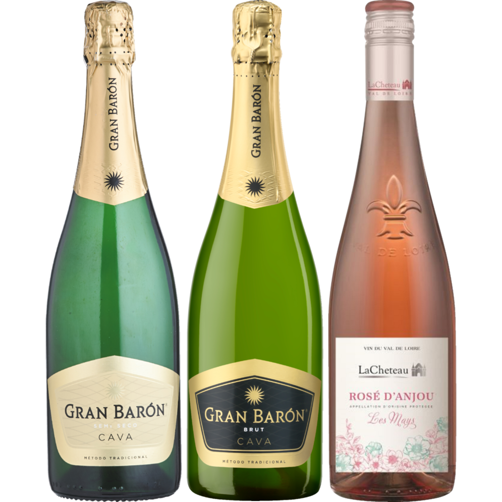 Gran Baron Cava eller LaCheteau Rosé d'Anjou