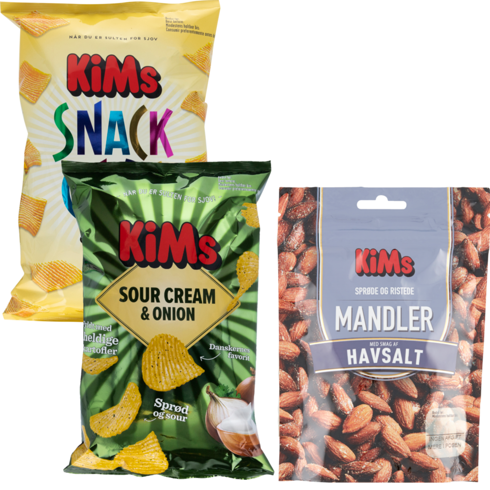 Kims chips eller nødder
