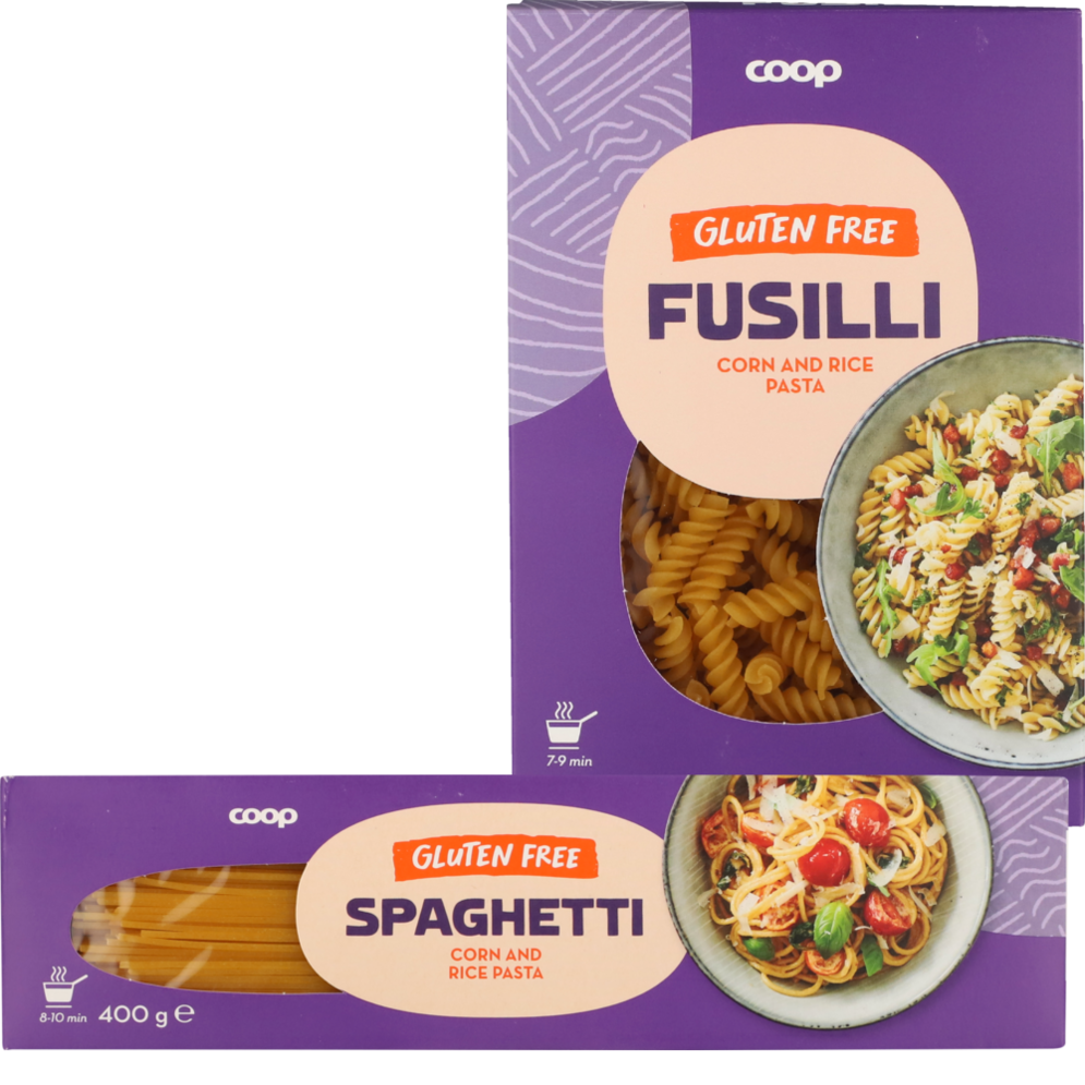 Coop glutenfri pasta