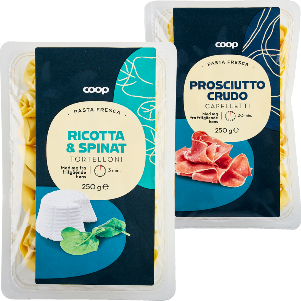 Coop fyldt pasta