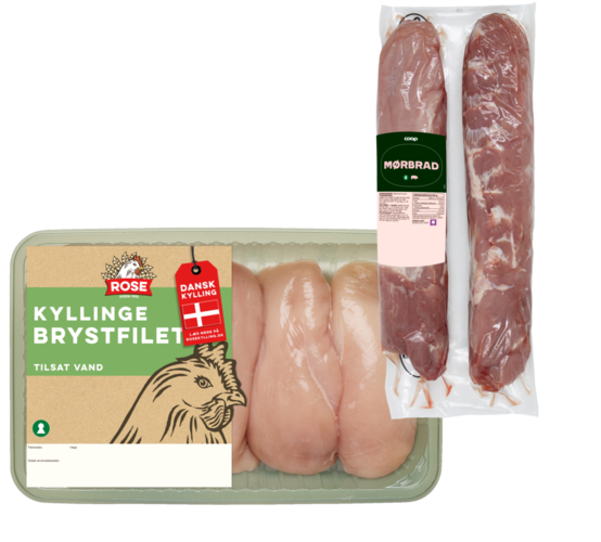 1050-1400 g. Kg-pris maks. Frit valg.