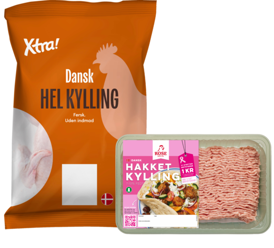 1000-1450 g. Kg-pris maks. 49,00. Frit valg.