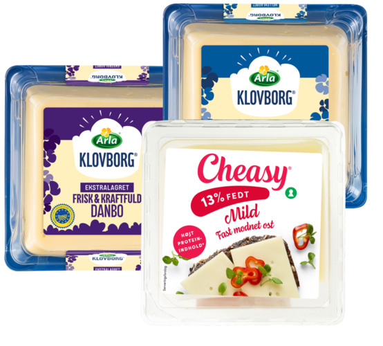Flere varianter. 200-240 g. Kg-pris maks. 125,00.