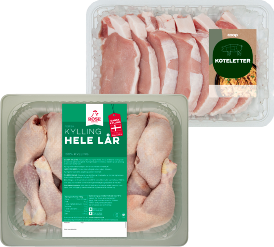1000-2000 g. Kg-pris maks. 69,00.
