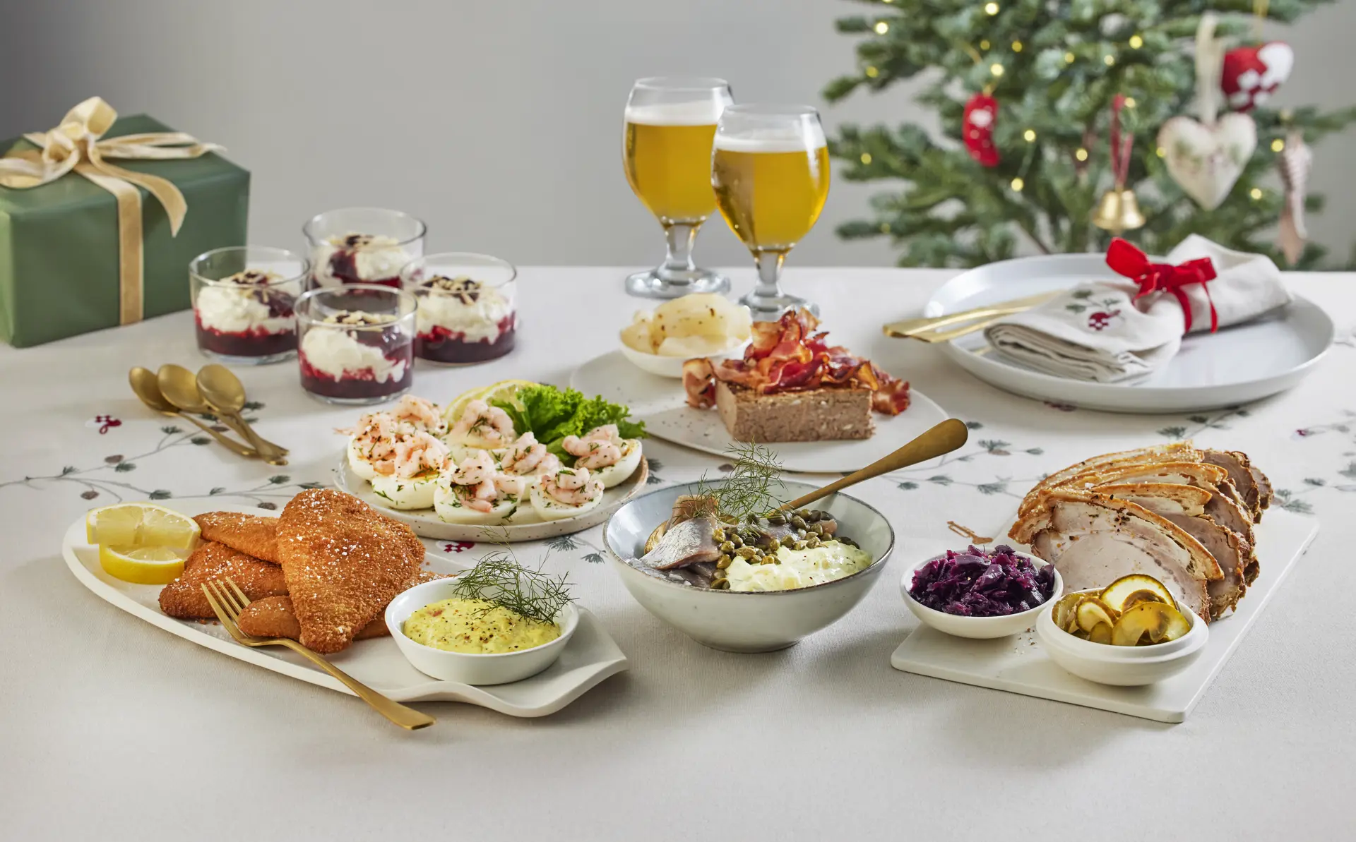 Julefrokost mad